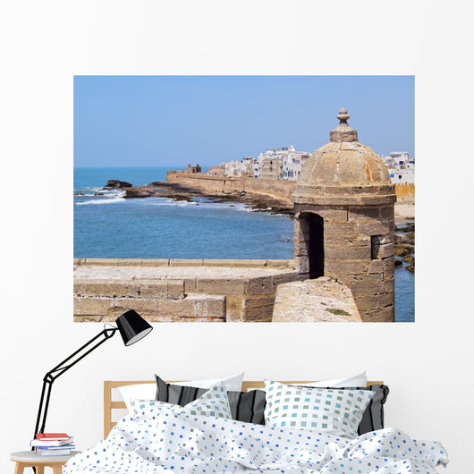 Skala Du Port Essaouira Wall Decal
