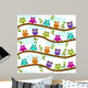 Eulen Bei Tag Wall Decal