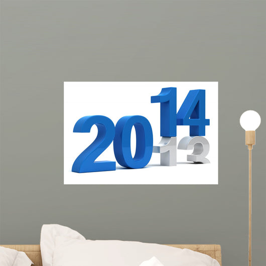 2014 3D Render Wall Decal