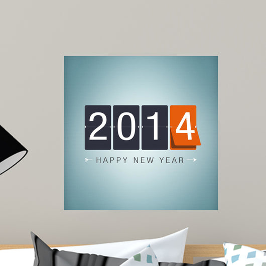 2014 New Year Wall Decal