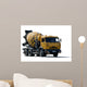 Cement Mixer Truck Wall Decal