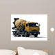 Cement Mixer Truck Wall Decal