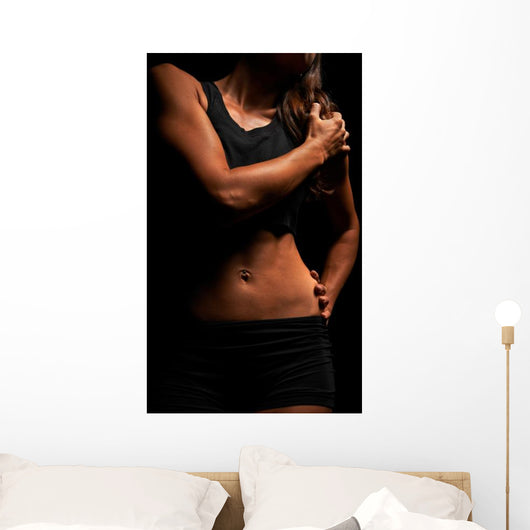Muscular Fitness Instructor Studio Wall Decal