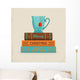 Merry Christmas Greeting Card Wall Decal