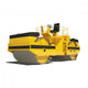 Road Roller White Wall Decal Design 2