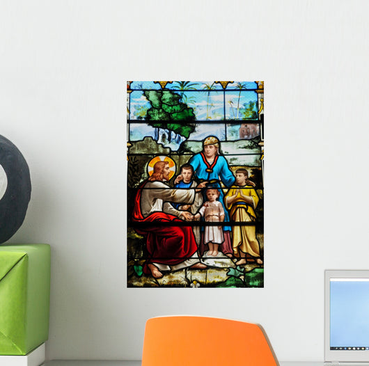 Stained Glass Window Church Wall Decal