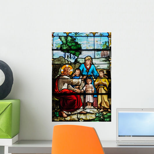 Stained Glass Window Church Wall Decal