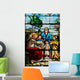 Stained Glass Window Church Wall Decal