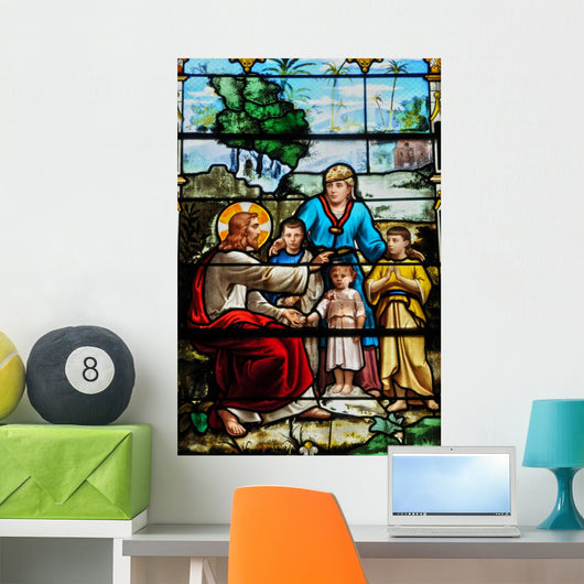 Stained Glass Window Church Wall Decal