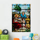 Stained Glass Window Church Wall Decal
