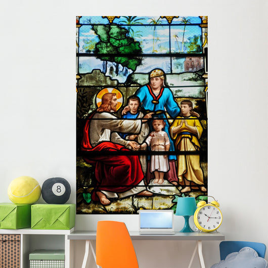 Stained Glass Window Church Wall Decal
