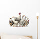 Group Ducks Geese and Wall Decal Design 2