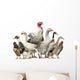 Group Ducks Geese and Wall Decal Design 2