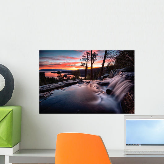Lake Tahoe Wall Decal Design 3