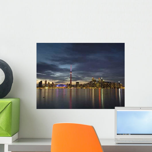 Toronto Harbor Dusk Wall Decal