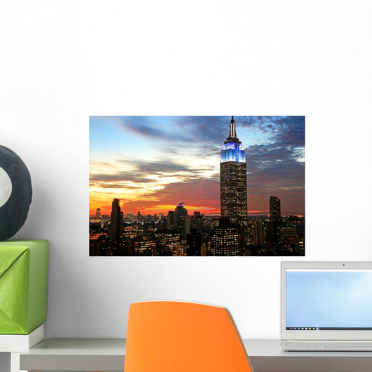 New York City Midtown Wall Decal Design 2