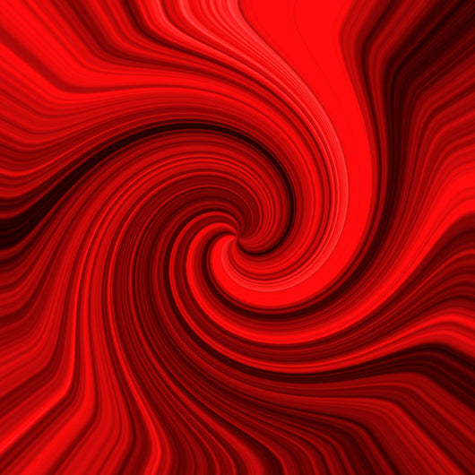Abstract Red Wall Decal
