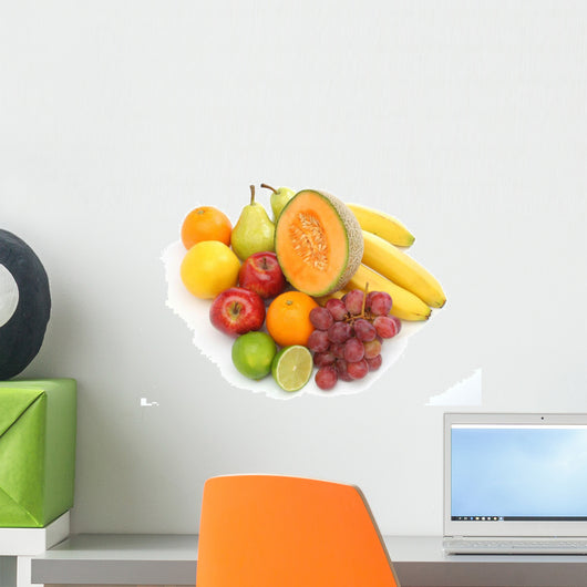 Colorful Group Fresh Fruits Wall Decal