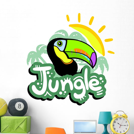 Jungle Toucan Wall Decal