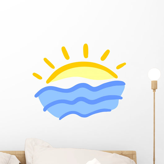Sunset Icon Wall Decal