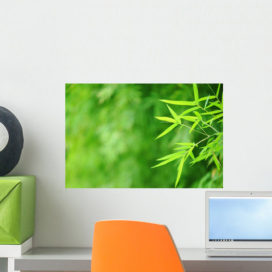 Bamboo Garden Wall Decal