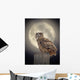 Owl Moonlight Wall Decal
