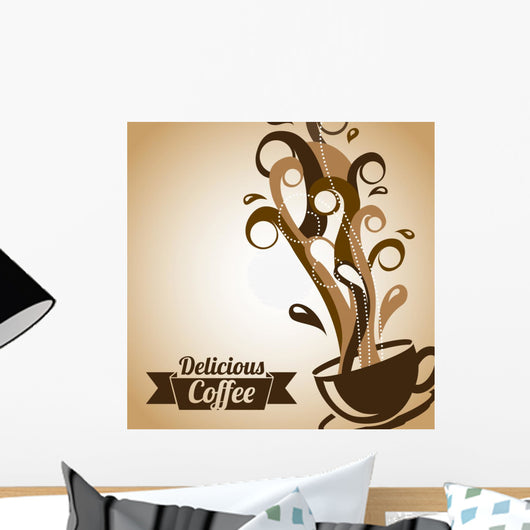 Coffee Design Wall Decal