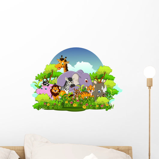 Vector Illustration of Cute Animal Wildlife