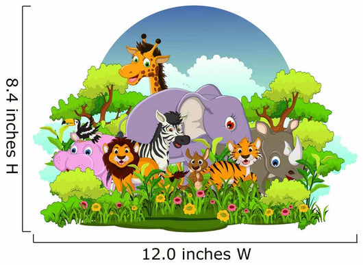 Vector Illustration of Cute Animal Wildlife