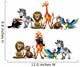 Wild Animals -Animali Selvaggi -Vector