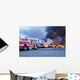 Truck Fire Wall Mural