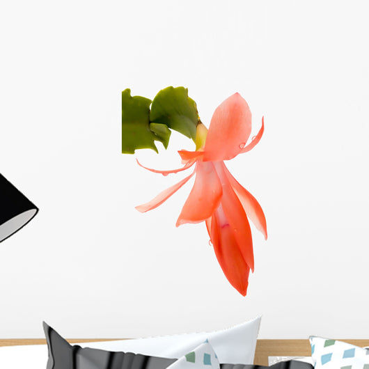 Pink Cactus Flower Wall Decal