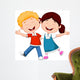 Happy children cartoon