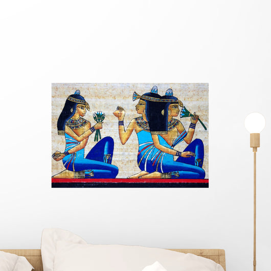 Beautiful Egyptian Papyrus Wall Mural