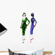 Fashion History: 1950 Model Wall Mural