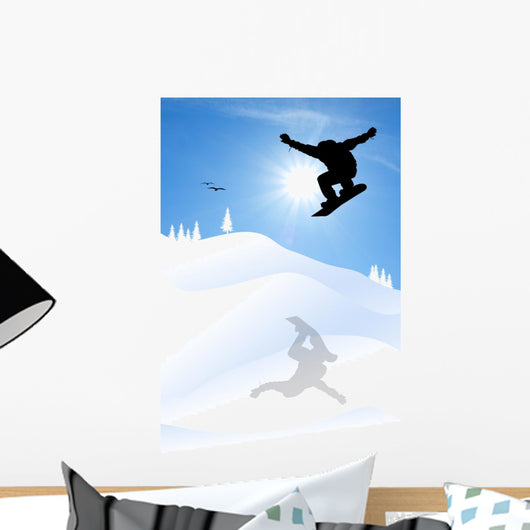 Snowboarder Silhouette