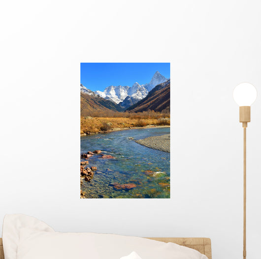 Autumn in Caucasus Wall Mural
