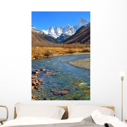 Autumn in Caucasus Wall Mural