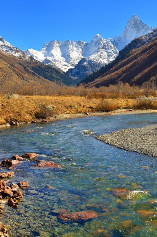 Autumn in Caucasus Wall Mural