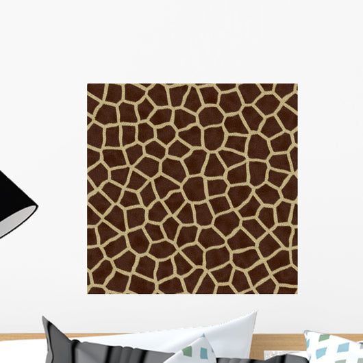 Giraffe Fur Seamless Texture Wall Decal