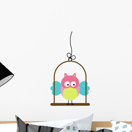 Little Owl in Bird Cage
