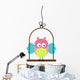 Little Owl in Bird Cage