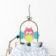 Little Owl in Bird Cage