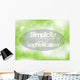 Motivational Poster Wall Mural