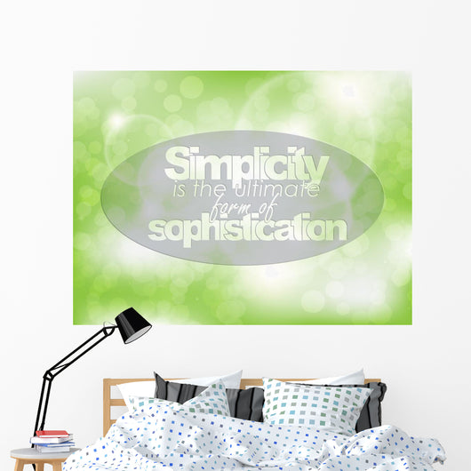 Motivational Poster Wall Mural