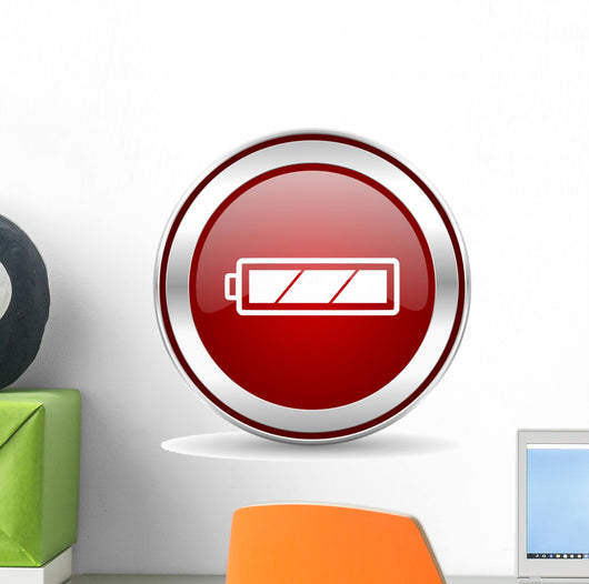Battery Icon Wall Decal