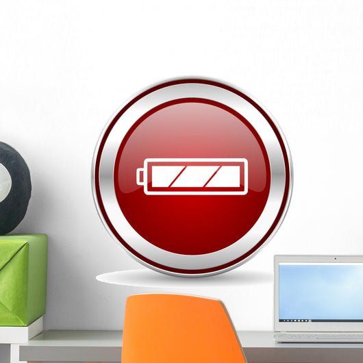 Battery Icon Wall Decal