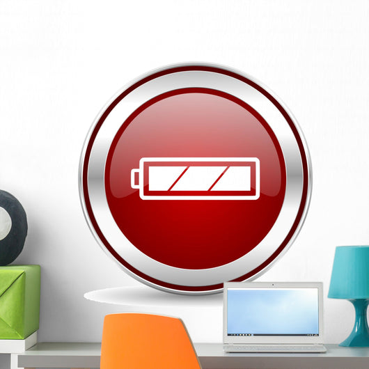 Battery Icon Wall Decal