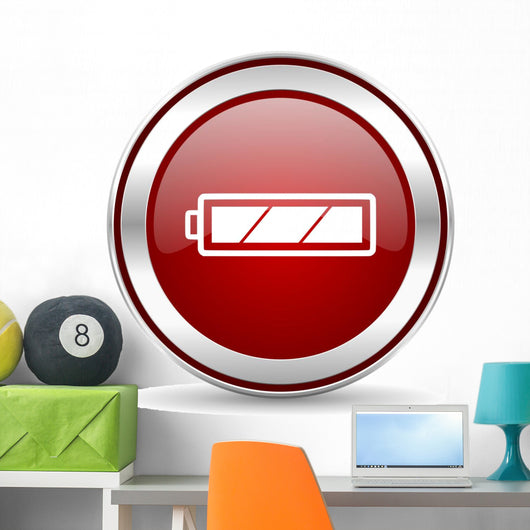 Battery Icon Wall Decal