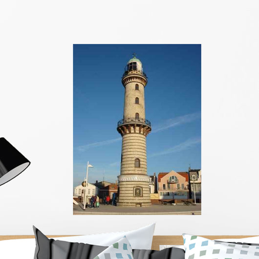 Warnem Nde Lighthouse Wall Decal